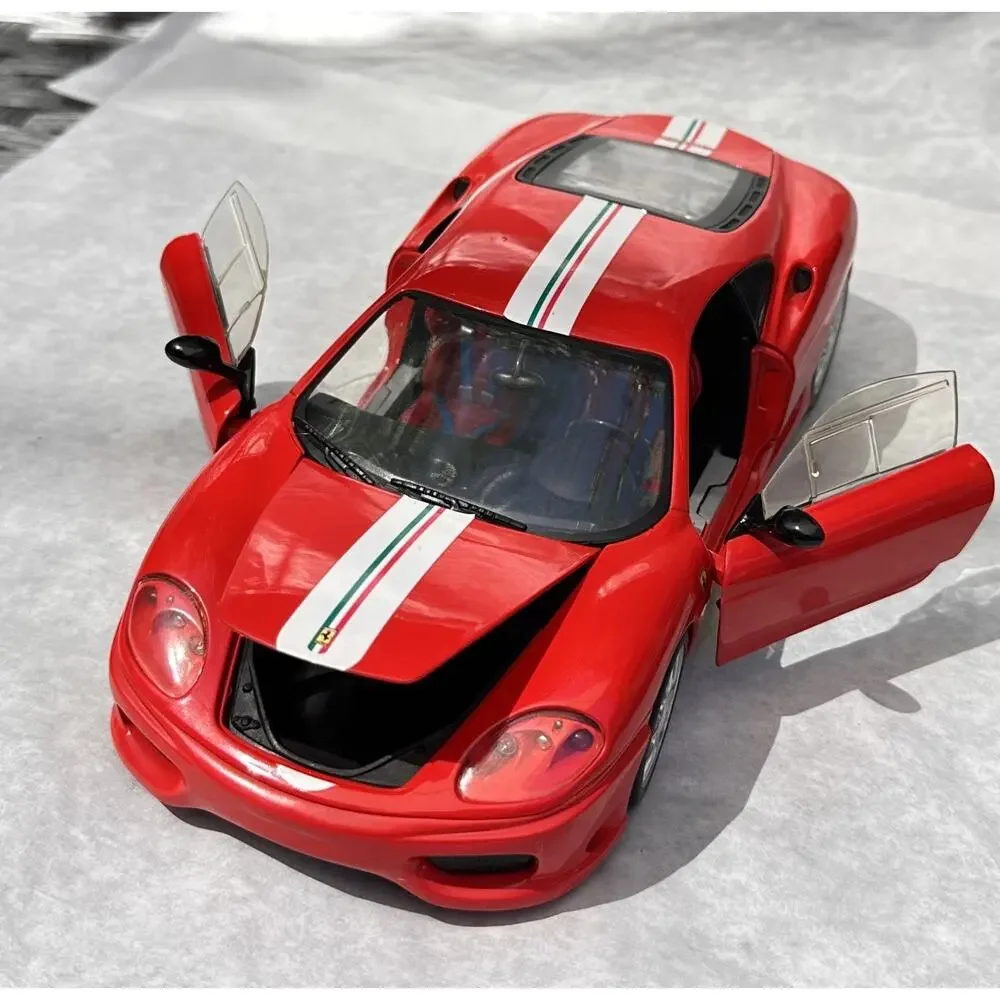A48 1999 Hot Wheels 1/18 Scale Die Cast Model Ferrari 360 Modena - Red